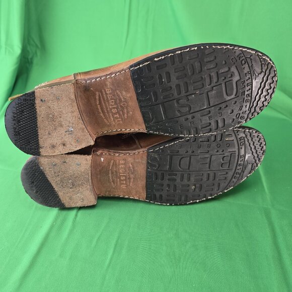 Bed Stu Cobbler Bridgewater Perforated Leather Boot  size 43 / w 12 / m 10 - Picture 4 of 13